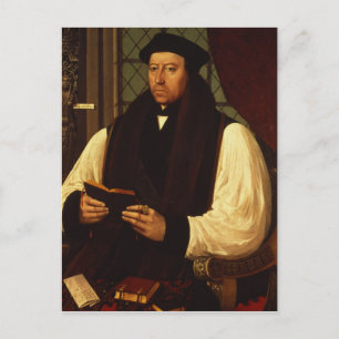 Carte Postale Portrait de Thomas Cranmer 1546
