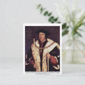 Carte Postale Portrait De Thomas Howard 3E Duc De Norfolk (Debout devant)