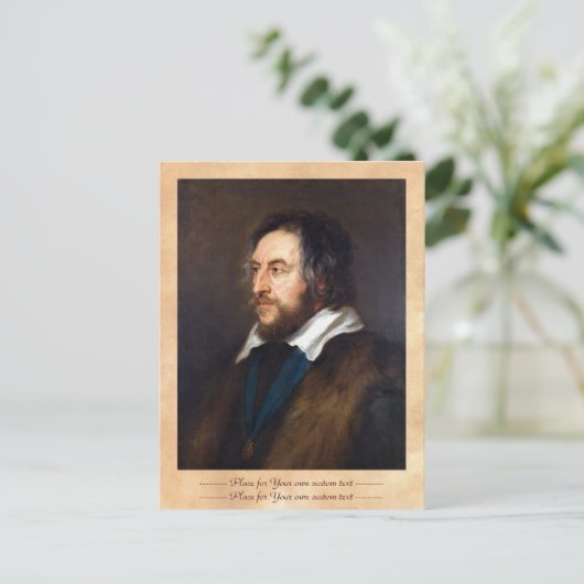 Carte Postale Portrait de Thomas Howard Peter Paul Rubens (Debout devant)