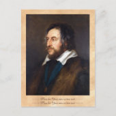 Carte Postale Portrait de Thomas Howard Peter Paul Rubens (Devant)