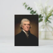 Carte Postale Portrait de Thomas Jefferson (Debout devant)