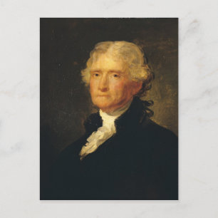 Carte Postale Portrait de Thomas Jefferson