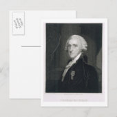 Carte Postale Portrait de Thomas McKean, gravé par Thomas B. W (Devant / Derrière)