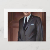 Carte Postale Portrait de Thurgood Marshall par Betsy Graves Rey (Devant / Derrière)