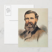 Carte Postale Portrait de Verney Lovett Cameron (Devant / Derrière)