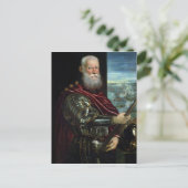 Carte Postale Portrait de Vernier Commandant en chef (Debout devant)