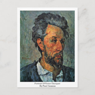 Carte Postale Portrait De Victor Chocquet Par Paul Cezanne