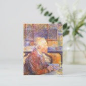 Carte Postale Portrait de Vincent Van Gogh par Toulouse-Lautrec (Debout devant)