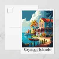 Portrait de Vintage voyage des Caraïbes des îles C