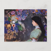 Carte Postale Portrait De Violette Heymann Par Odilon Redon (Devant)