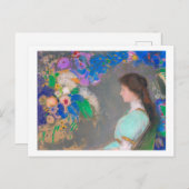 Carte Postale Portrait de Violette Heymann, Redon (Devant / Derrière)