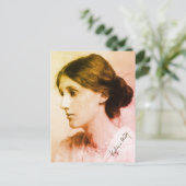 Carte Postale Portrait de Virginia Woolf (1902) (Debout devant)