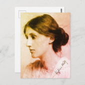 Carte Postale Portrait de Virginia Woolf (1902) (Devant / Derrière)