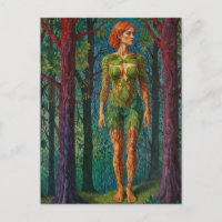 "Portrait de Viridra" - Veines de la Canopée