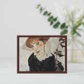 Carte Postale Portrait De Wally Par Schiele Egon (Debout devant)