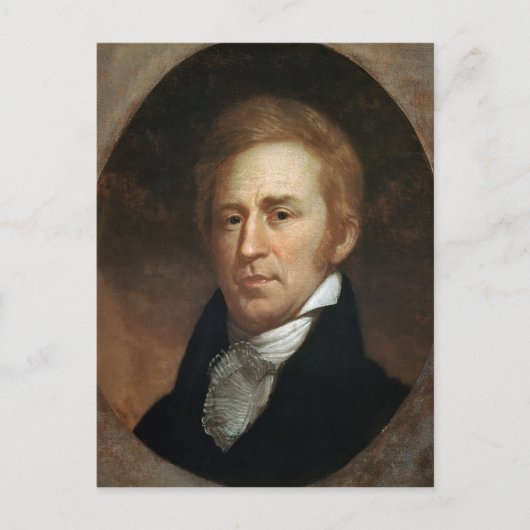 Carte Postale Portrait de William Clark, c.1807 (Devant)