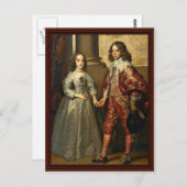 Carte Postale Portrait De William D'Orange Comme Prince (Devant / Derrière)