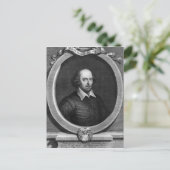 Carte Postale Portrait de William Shakespeare 1719 (Debout devant)