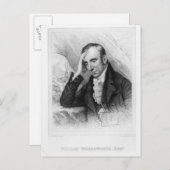 Carte Postale Portrait de William Wordsworth (Devant / Derrière)