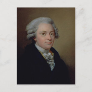 Carte Postale Portrait de Wolfgang Amadeus Mozart