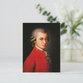 Carte Postale Portrait de Wolfgang Amadeus Mozart (Debout devant)