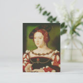 Carte Postale Portrait d'Eleanor de Hapsbourg (Debout devant)