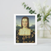 Carte Postale Portrait d'Elizabeth Gonzaga, c.1504 (oil on pane (Debout devant)