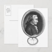 Carte Postale Portrait d'Emmanuel Kant 2 (Devant / Derrière)