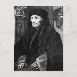 Carte Postale Portrait d'Erasmus