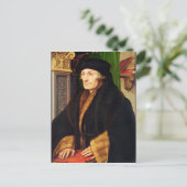 Carte Postale Portrait d'Erasmus, 1523 (Debout devant)