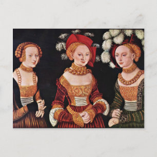 Carte Postale Portrait Des Duchesses Emilla Sybille Von Sachs