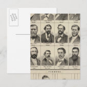 Carte Postale Portrait des premiers colons et agriculteurs, Minn (Devant / Derrière)