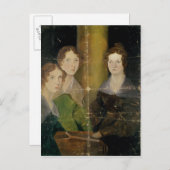 Carte Postale Portrait des Soeurs Bronte, c.1834 (Devant / Derrière)