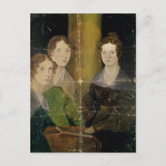 Carte Postale Portrait des Soeurs Bronte, c.1834 (Devant)