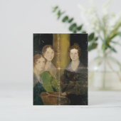 Carte Postale Portrait des Soeurs Bronte, c.1834 (Debout devant)