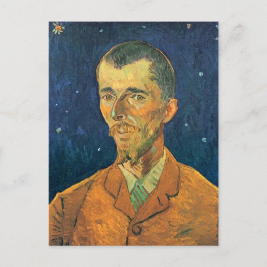 Carte Postale Portrait d'Eugene Boch, Van Gogh Fine Art (Devant)