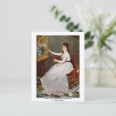 Carte Postale Portrait D'Eva Gonzales Dans Le Studio Manet (Debout devant)