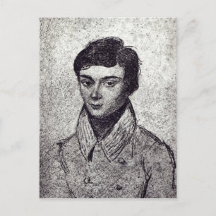 Carte Postale Portrait d'Evariste Galois