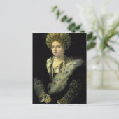 Carte Postale Portrait d'Isabella d'Este (Debout devant)