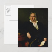 Carte Postale Portrait d'Ivan A. Krylov, 1832 (Devant / Derrière)