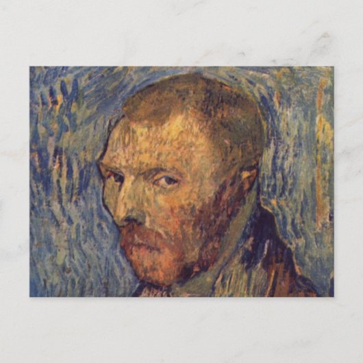 Carte Postale Portrait d'oreille auto-mutilé - Van Gogh (Devant)
