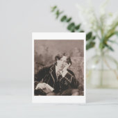 Carte Postale Portrait d'Oscar Wilde (1854-1900), 1882 (b/w pho (Debout devant)