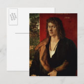 Carte Postale Portrait d'Oswolt Krel, 1499 (Devant / Derrière)