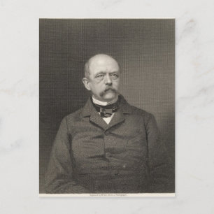 Carte Postale Portrait d'Otto von Bismarck