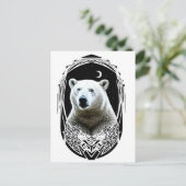 Carte Postale Portrait d'ours polaire (Debout devant)