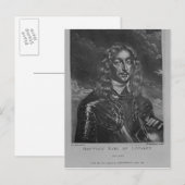Carte Postale Portrait du 2e comte de Lindsay (Devant / Derrière)