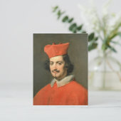 Carte Postale Portrait du cardinal Camillo Astali Pamphili (Debout devant)