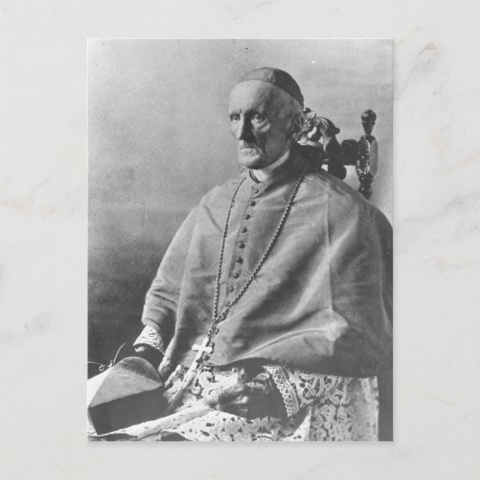 Carte Postale Portrait du cardinal Manning (Devant)
