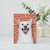 Carte Postale Portrait du chien 3 (Debout devant)