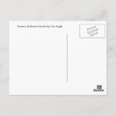 Carte Postale Portrait du Docteur Gachet par Van Gogh (Dos)